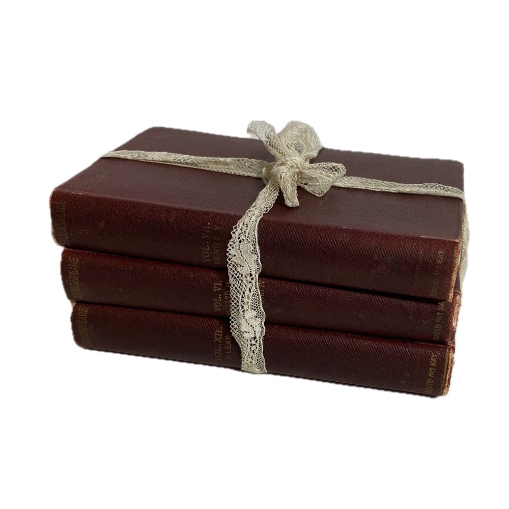 Antique Shakespeare small-sized Books - styling and reading